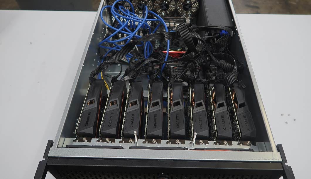 Mining hardware installation