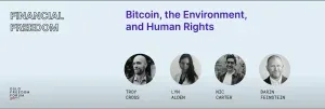 Oslo Freedom Forum Bitcoin Panelists Push Back on "Anti-Environment" Slant