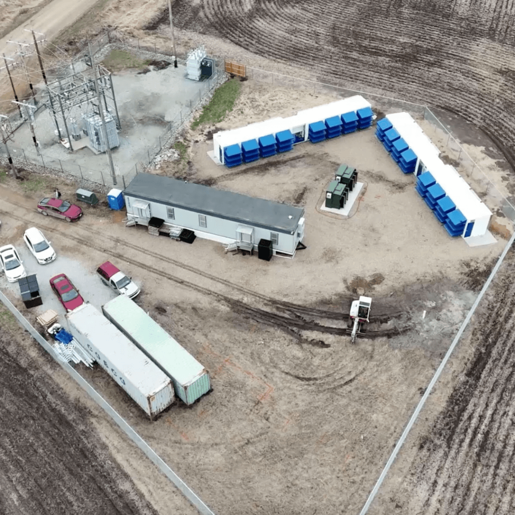 MiningStore Iowa facility infrastructure