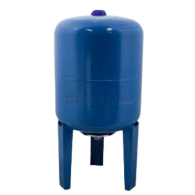 150L Vertical Potable Water Expansion Tank: Blue, Multimounting for Hydro Mining & Industrial Systems