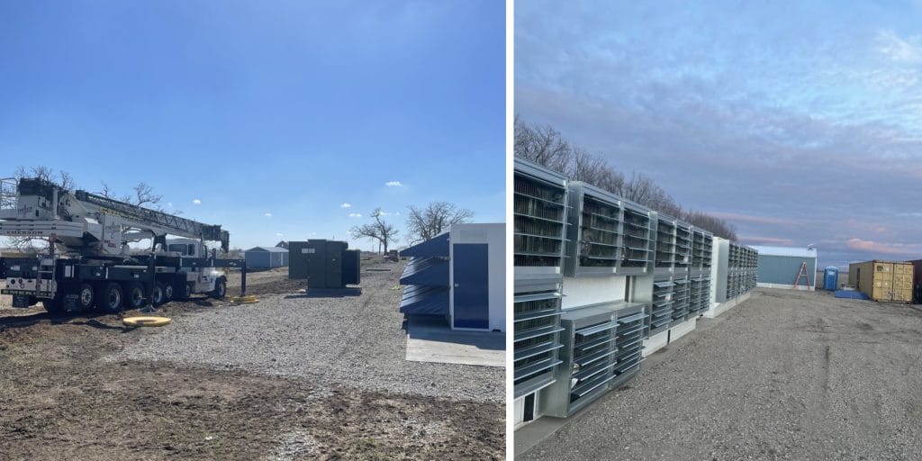 MiningStore Iowa Facility 4 — site overview